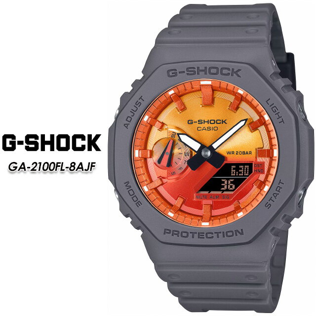 樂天商城 - 【G-SHOCK】 GショックGA-2100FL-8AJF 【CASIO】 カシオ ジーショック腕時計 国内正規品