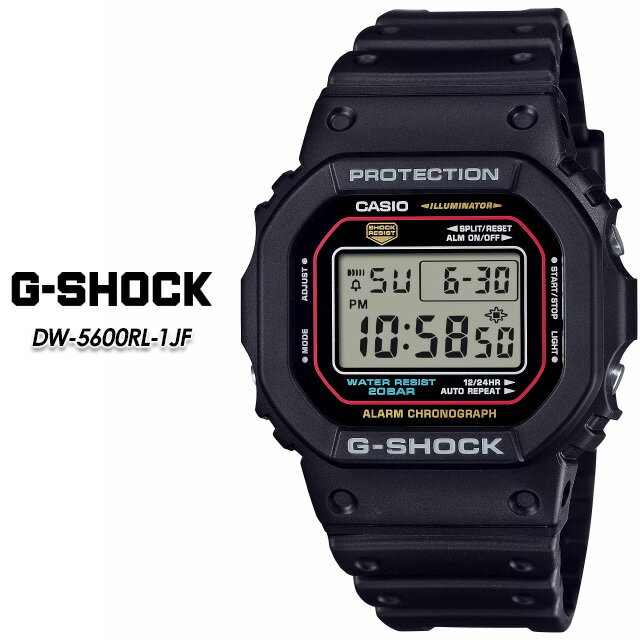【G-SHOCK】 GショックDW-5600RL-1JF 【CASIO】 カシオ ジーショック腕時計 国内正規品