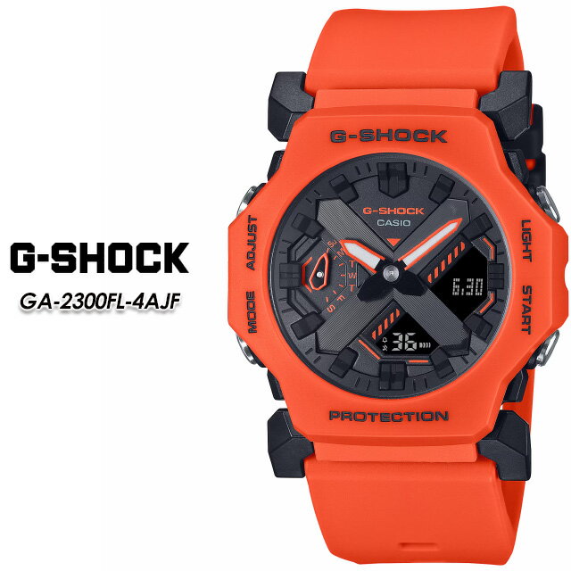樂天商城 - 【G-SHOCK】 GショックGA-2300FL-4AJF 【CASIO】 カシオ ジーショック腕時計 国内正規品