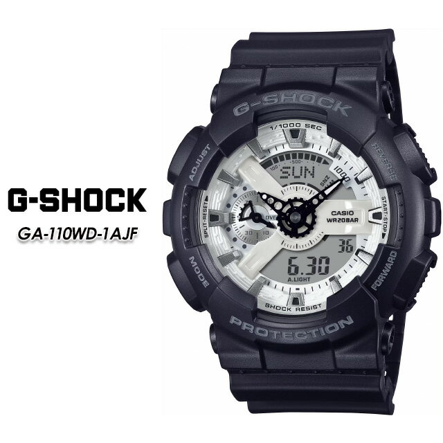 樂天商城 - 【G-SHOCK】 GショックGA-110WD-1AJF 【CASIO】 カシオ ジーショック腕時計 国内正規品