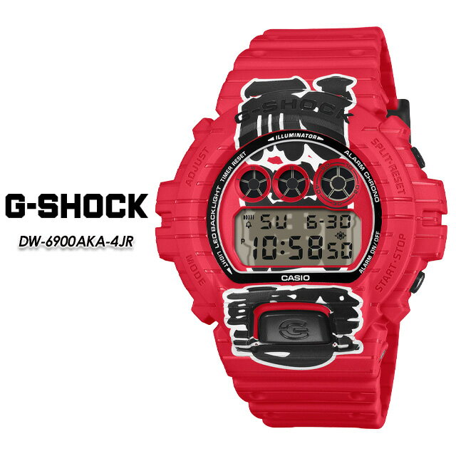 LANCASTER - 【G-SHOCK】 Gショック DW-6900AKA-4JR【CASIO】 カシオ ジーショック腕時計 国内正規品 赤提灯