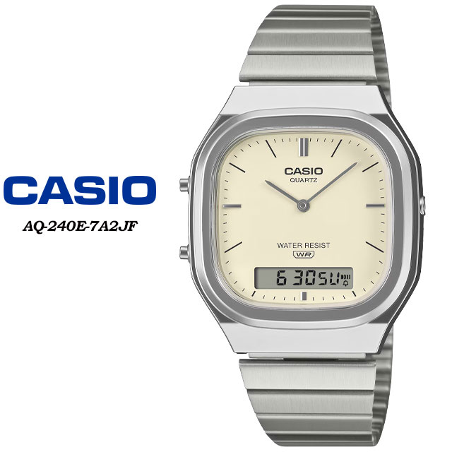 CASIO - 【CASIO】 カシオCASIO CLASSIC AQ-240E-7A2JF 腕時計 国内正規品
