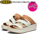 L[yKEENzGVeB[ XCh T_yEllecity Slidez p / T_ / fB[X / AEghA 1027269 / Natural Leather/Clearly Aqua