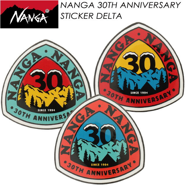 樂天商城 - ナンガ【NANGA】ナンガ 30th アニバーサリー ステッカー デルタ 【NANGA 30TH ANNIVERSARY STICKER DELTA】NA2443-3G202-A ステッカー