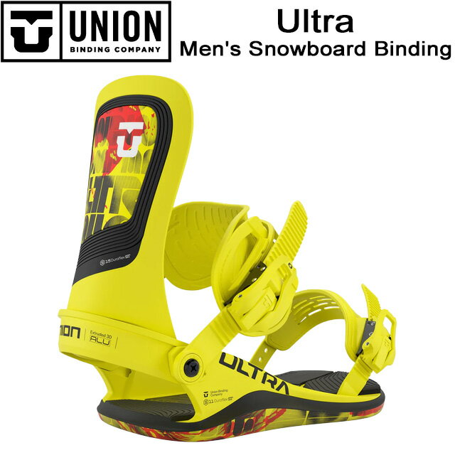 【UNION】 ユニオン【Ultra】 ウルトラ25-26 MODEL / Hype Yellow ビンディング バインディング スノーボード