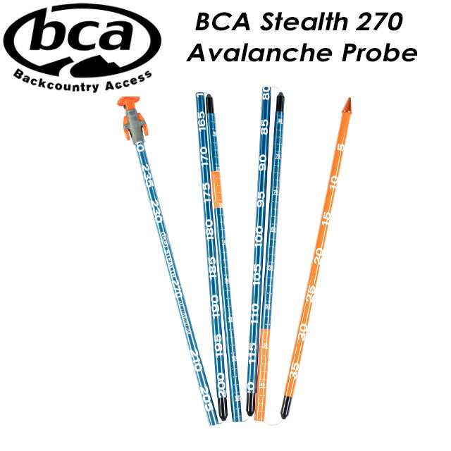 樂天商城 - 【bca】 ビーシーエー【Stealth 270 Avalanche Probe】 ステルス 270 アバランチ プローブプローブ バックカントリー スキー スノーボード