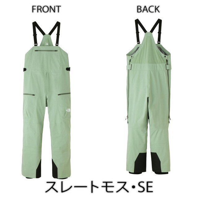 【THE NORTH FACE】 ザ・ノース・フェイス【LAYBACK BC Bib】 レイバックビーシービブユニセックス/スノーボードウェア/ビブパンツNS62511