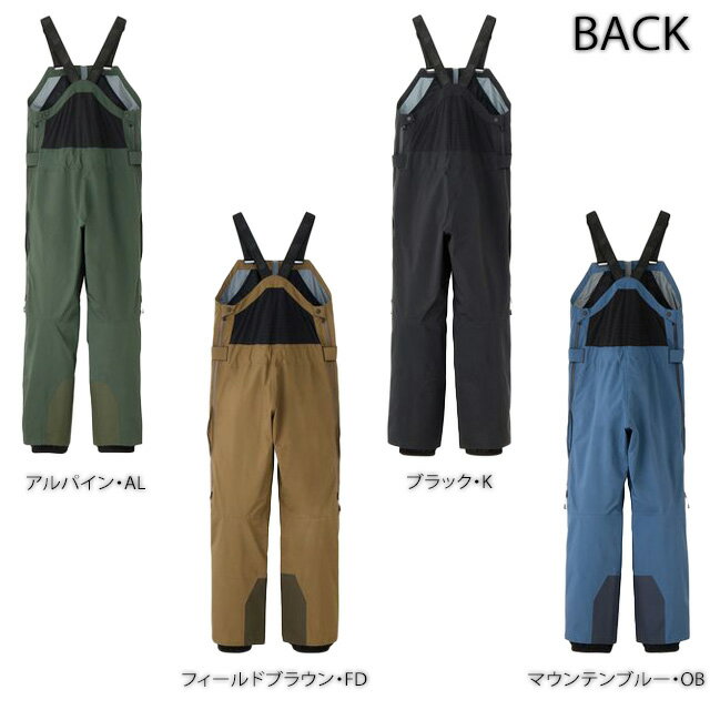 【THE NORTH FACE】 ザ・ノース・フェイス【RTG GORE-TEX Bib】 RTG ゴアテックスビブユニセックス/スノーボードウェア/ビブパンツNS62526