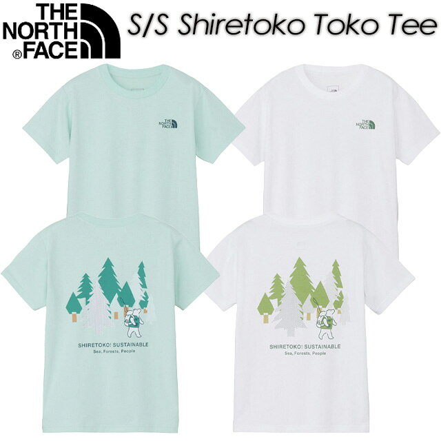 樂天商城 - 【THE NORTH FACE】 ザ・ノース・フェイス【S/S Shiretoto Toko Tee】 ショートスリーブシレトコトコティー（キッズ）Tシャツ 半袖 キッズ NTJ32642ST