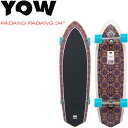 スケートボード 【YOW】【PADANG PADANG 34“ Surfskate Complete】コンプリート サーフスケート スケートボード スノーボード...