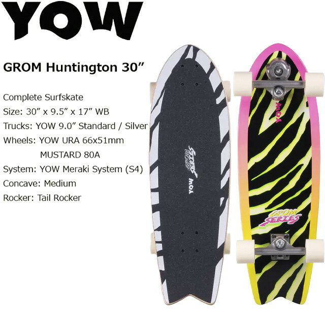 製 品 説 明 Size：30“×9.5“×17“WB Trucks：YOW 9.0“Standard/Silver Wheels：YOW URA 66mm×51mm MUSTARD 80A System：YOW Meraki System(S4) Concave：Meduim Rocker：Tail Rocker■Item info Size：30“×9.5“×17“WB Trucks：YOW 9.0“Standard/Silver Wheels：YOW URA 66mm×51mm MUSTARD 80A System：YOW Meraki System(S4) Concave：Meduim Rocker：Tail Rocker