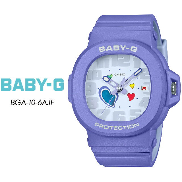 樂天商城 - 【BABY-G】 ベビーGPLAYFUL HEARTS SERIESBGA-10-6AJF【CASIO】 カシオ ベビージーレディース 腕時計 国内正規品