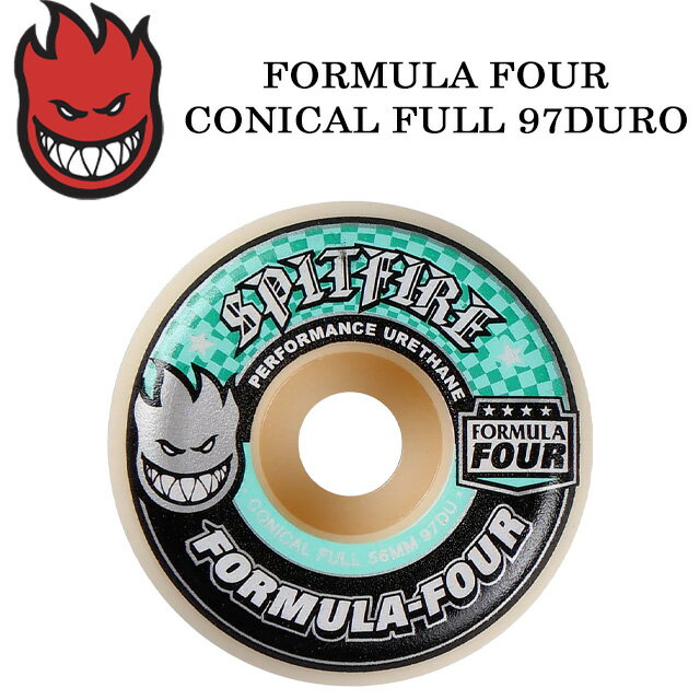 Wheel - 【SPITFIRE】 スピットファイア【FORMULA FOUR CONICAL FULL 】F4 コニカル フル 54mm 97DURO ウィール スケートボード