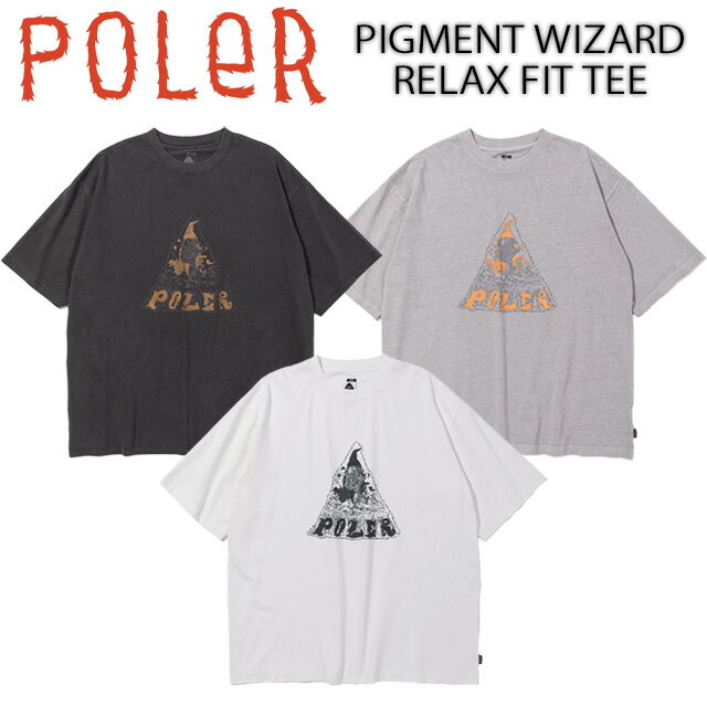 樂天商城 - 【POLER】 ポーラー 【PIGMENT WIZARD RELAX FIT TEE】 メンズ 半袖Tシャツ 261MCV0053