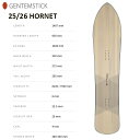 【GENTEMSTICK】ゲンテンスティック【HORNET】2025-2026 MODELホーネット バックカントリー フリーライド スノーボード パウダー