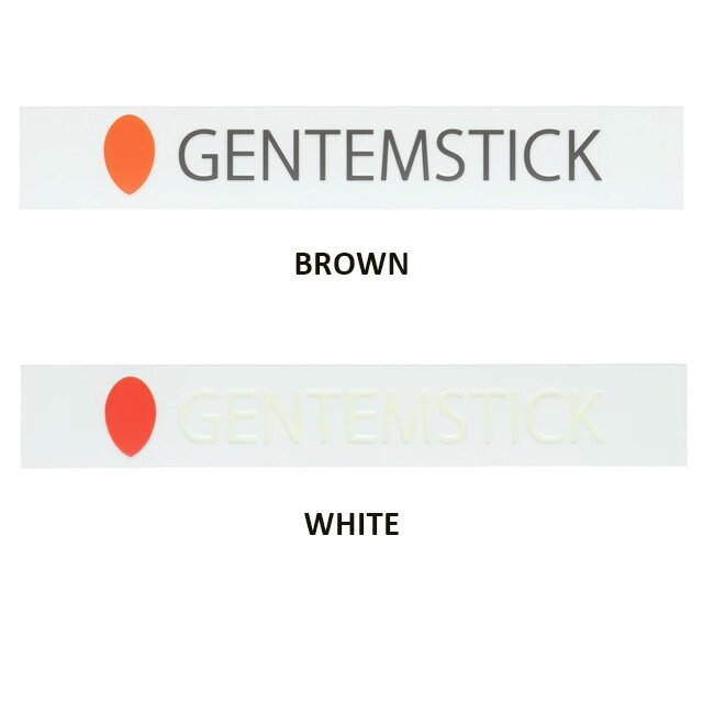 【GENTEMSTICK】ゲンテンスティック【NEW LOGO DIE CUT STICKER 315mm】ダイカット ステッカー