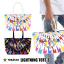 TRE☆STAR トレスター イナズマ カラフル ライトニング トートバッグ Sサイズ LIGHTNING TOTE - S TRESTAR ゴルフ ラウンド おしゃれ 旅行 トラベル 通勤 ビジネス かばん プレゼント