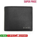 【GW・母の日ギフトスペシャルセール☆全品10％OFFクーポン☆12日迄☆全品新品】GUCCI グッチ 771148 AABXM 1000 GUCCI ロゴ 二つ折り財布