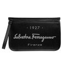 【決算セール☆全品P5倍&最大1万円スペシャルクーポン15日迄】FERRAGAMO フェラガモ 24 0971 757845 クラッチバッグ