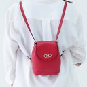 【決算セール☆全品P5倍&最大1万円スペシャルクーポン15日迄】FERRAGAMO フェラガモ 22 0376 755109 RIBES ガンチーニ バックパッ...