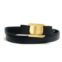 【決算セール☆全品P5倍&最大1万円スペシャルクーポン15日迄】FERRAGAMO フェラガモ 23 0374 780285 レザー ヴァラ ベルト レディース