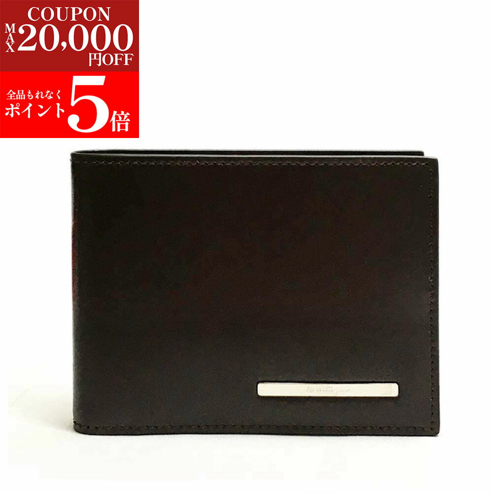 【BLACK FRIDAY SALE第2弾☆全品P5倍＆最大2万円スペシャルクーポン30日迄】 フェラガモ 66 0982 752982 カードケース ブラック FERRAGAMO