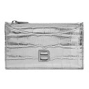 【サマーセール☆全品P5倍&最大15000円スペシャルクーポン15日迄】BALENCIAGA バレンシアガ 637371 1S4CY 8110 Bロゴ カードケ...