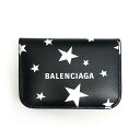 バレンシアガ 財布（レディース） 【激安!在庫大処分市☆全品5％OFFクーポン☆31日迄☆新品】 BALENCIAGA バレンシアガ 593813 2108E 1090 Cash ミニウォレット 三つ折り財布 ミニ財布