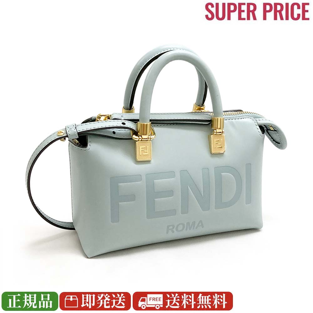 ショルダーバッグ 【GW・母の日ギフトスペシャルセール☆全品10％OFFクーポン☆12日迄☆全品新品】FENDI フェンディ 8BS067 ARNN F1NPU バイ ザ ウェイ ミニ レザー ボストンバッグ スモール ショルダーバッグ