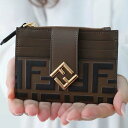 【決算セール☆全品P5倍&最大1万円スペシャルクーポン15日迄】 FENDI フェンディ 8M0507 ADYM F13VK FFダイヤモンド ジップカードケー...