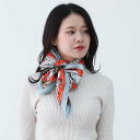 【決算セール☆全品P5倍&最大1万円スペシャルクーポン15日迄】FENDI フェンディFXT091 AQD6 F1ODU FF シルク スカーフ