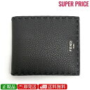 【GW・母の日ギフト直前お買得セール☆全品7％OFFクーポン☆30日迄☆全品新品】FENDI フェンディ 7M0193 AP3B F0GXN 二つ折り財布 バイフォールド ウォレット メンズ