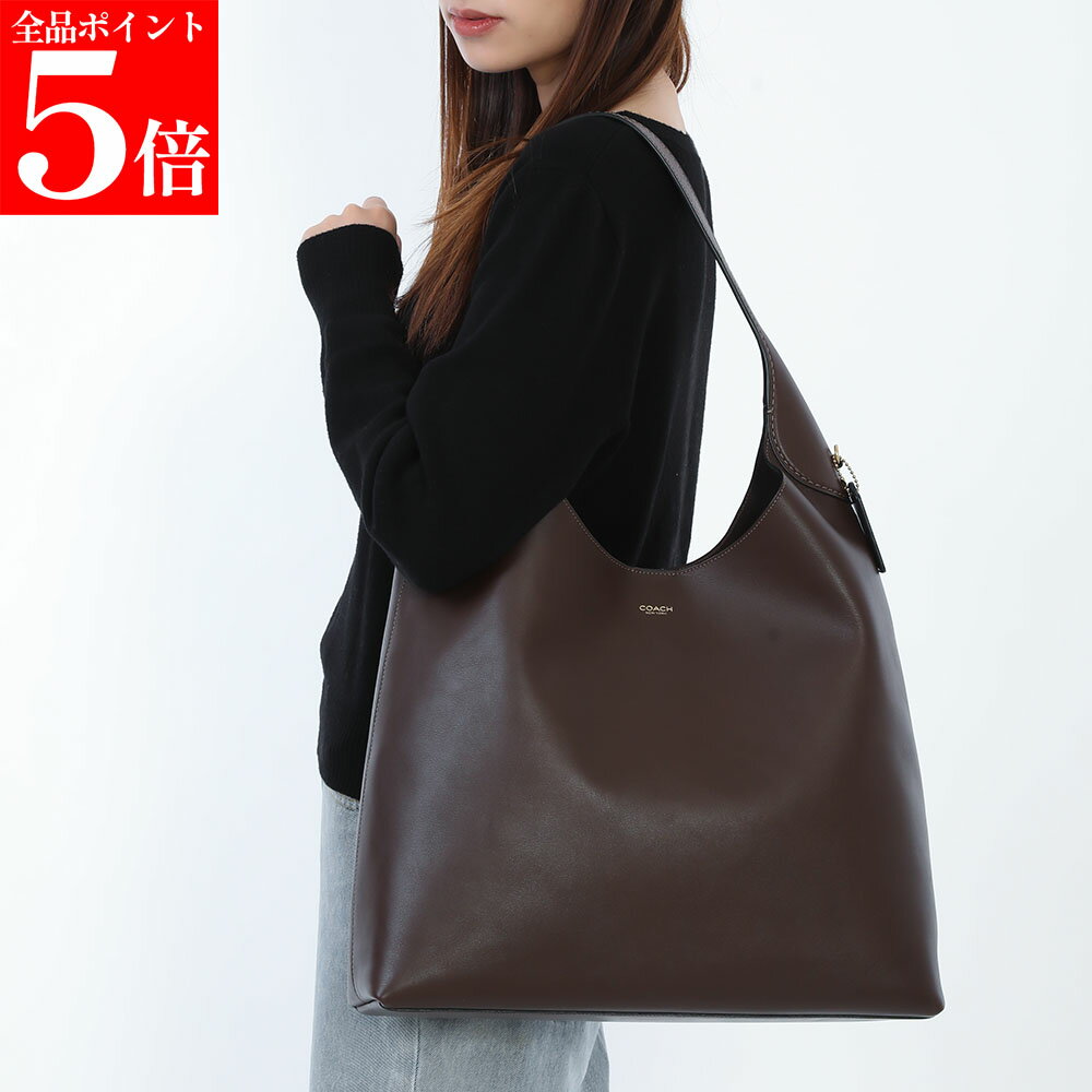 樂天商城 - 【決算セール☆全品P5倍＆最大2万円スペシャルクーポン10日迄】 COACH コーチ ショルダー バッグ BROOKLYN SB 39 CU044 レディース ホーボーバッグ レザー ワンハンドル ロゴ 鞄 女性用 婦人用