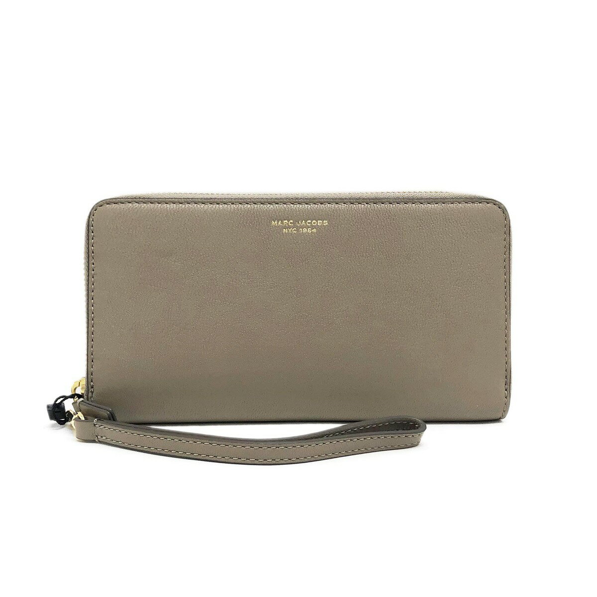 【決算大処分市☆全品10％OFFクーポン☆31日迄☆全品新品】MARC JACOBS マークジェイコブス S171L03FA22 055 ザ コンチネンタル リストレットスモールレザーグッズ「SLIM 84」CEMENTグレージュ系