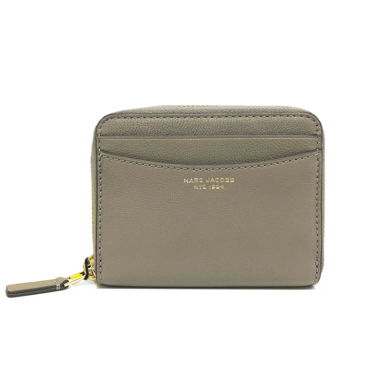 【決算大処分市☆全品10％OFFクーポン☆31日迄☆全品新品】MARC JACOBS マークジェイコブス S178L03FA22 055 ザ ジップ アラウンド ウォレット「SLIM 84」CEMENT グレージュ系