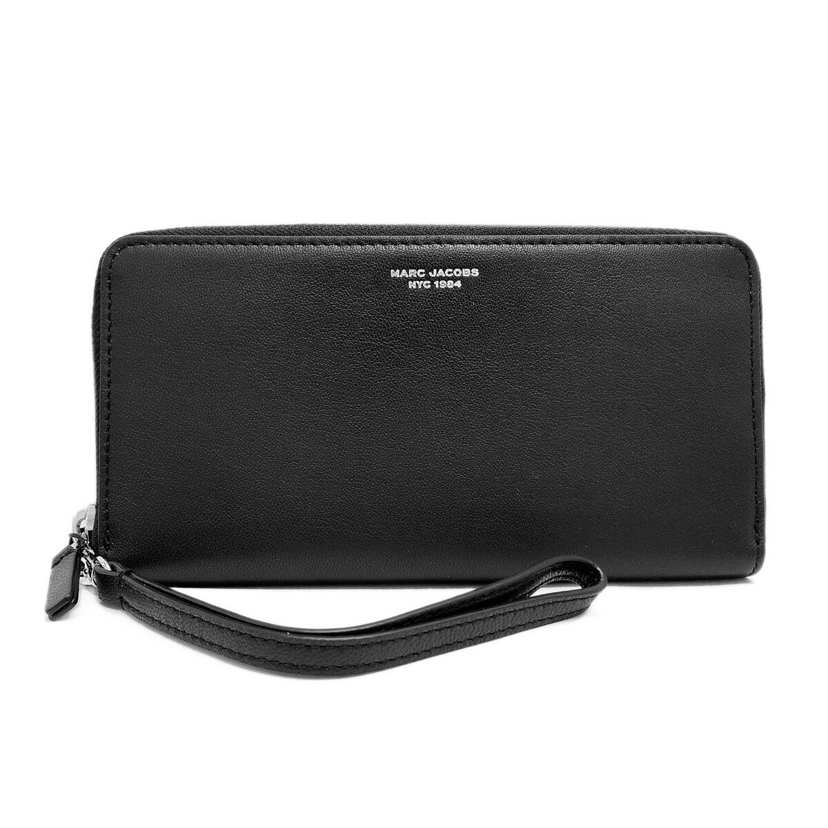 マークジェイコブス 財布（レディース） 【2日間限定先着50名様☆全品10％OFFクーポン☆6/1～2迄】MARC JACOBS マークジェイコブス S171L03FA22 001 ザ コンチネンタル リストレットスモールレザーグッズ「SLIM 84」BLACK ブラック