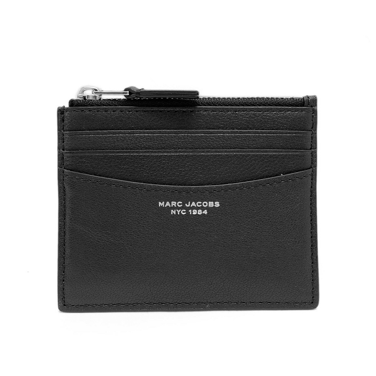 【決算大処分市☆全品10％OFFクーポン☆31日迄☆全品新品】MARC JACOBS マークジェイコブス S177L03FA22 001ザ ジップカードケース BLACK ブラック