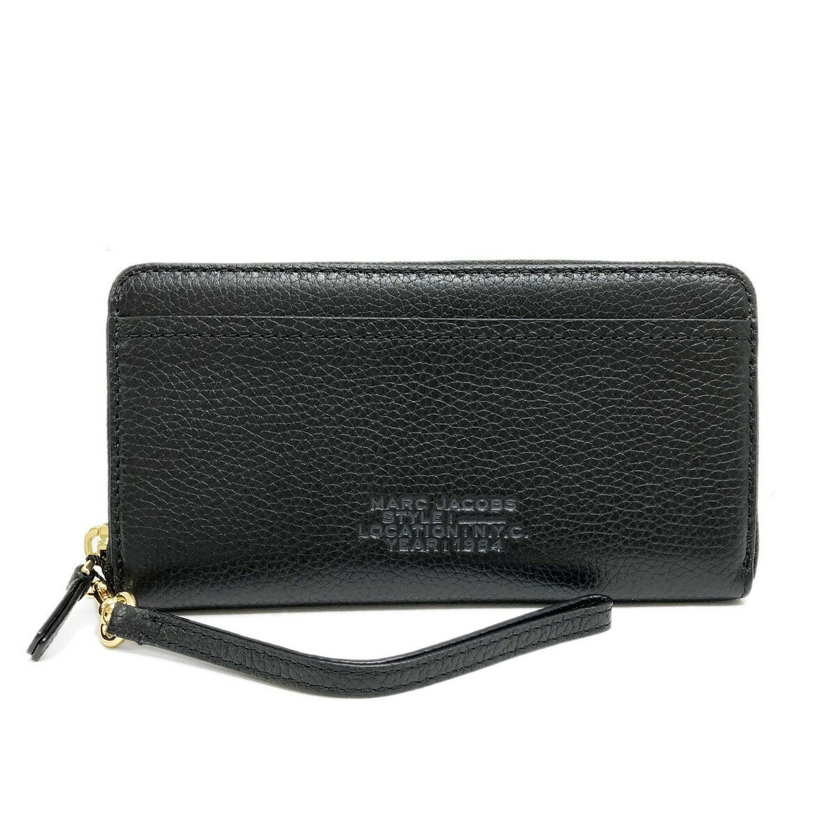 【GW・母の日ギフトスペシャルセール☆全品10％OFFクーポン☆12日迄☆全品新品】MARC JACOBS マークジェイコブス S131L01RE22 001 ザ コンチネンタル リストレットウォレット ブラック