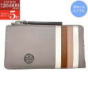 【楽天スーパーSALE☆全品P5倍&最大2万円スペシャルクーポン15日迄】TORY BURCH トリーバーチ 146012 082 ROBINSON SPAZZALOTO TOP ZIP CARD CASE ロビンソン カードケース