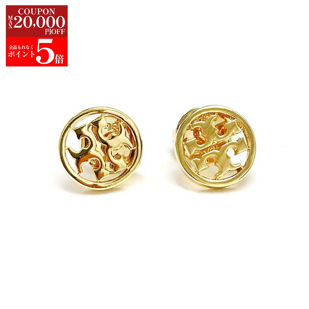 【BLACK FRIDAY SALE第2弾☆全品P5倍＆最大2万円スペシャルクーポン30日迄】TORY BURCH トリーバーチ 26222 720 TORY GOLD ミラー スタッズ ピアス ゴールド