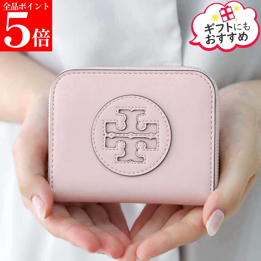 Rakuten - 【正規品・新品・GW直前スーパーSALE全品P5倍＆全品5％値引きクーポン30日迄】TORY BURCH トリーバーチ 157505 655 ELLA BIO ジップ レディース ウォレット カードケース ミニウォレット ミニ財布 女性用 婦人用