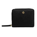 トリーバーチ 財布（レディース） 【激安!在庫大処分市☆全品5％OFFクーポン☆31日迄☆新品】TORY BURCH トリーバーチ 147606 001 エマーソン ミニウォレット/2つ折り財布