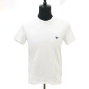 【サマーセール☆全品P5倍&最大15000円スペシャルクーポン15日迄】EMPORIO ARMANI エンポリオ アルマーニ 111971 4R522 00010 メンズ アンダーウェア Tシャツ ホワイト