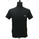 【サマーセール☆全品P5倍&最大15000円スペシャルクーポン15日迄】EMPORIO ARMANI エンポリオ アルマーニ 111971 4R522 00020 メンズ アンダーウェア Tシャツ ブラック