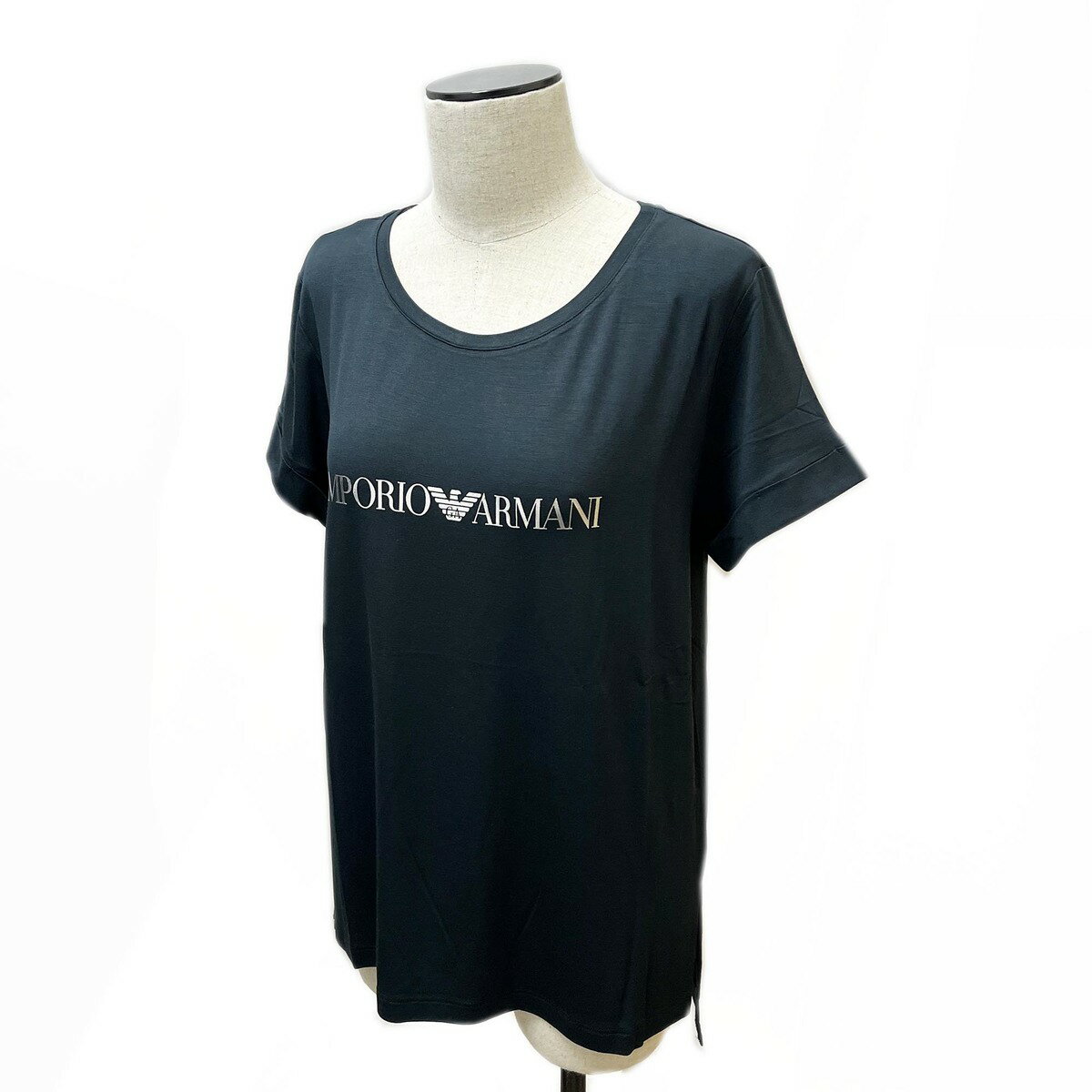 【決算大処分市☆全品10％OFFクーポン☆31日迄☆全品新品】EMPORIO ARMANI エンポリオ アルマーニ 262633 3R314 00020 レディース/ショートスリーブ/ラウンドネックTシャツ ブラック