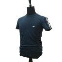 【サマーセール☆全品P5倍&最大15000円スペシャルクーポン15日迄】EMPORIO ARMANI エンポリオ アルマーニ 111035 3R523 00135 メンズ アンダーウェア Tシャツ 半袖 クルーネック ネイビー