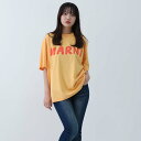 【サマーセール☆全品P5倍&最大15000円スペシャルクーポン15日迄】 MARNI マルニ THJET49EPH USCS11 LOR08 ロゴ入りコットン製 Tシャツ オーバーサイズド レディース