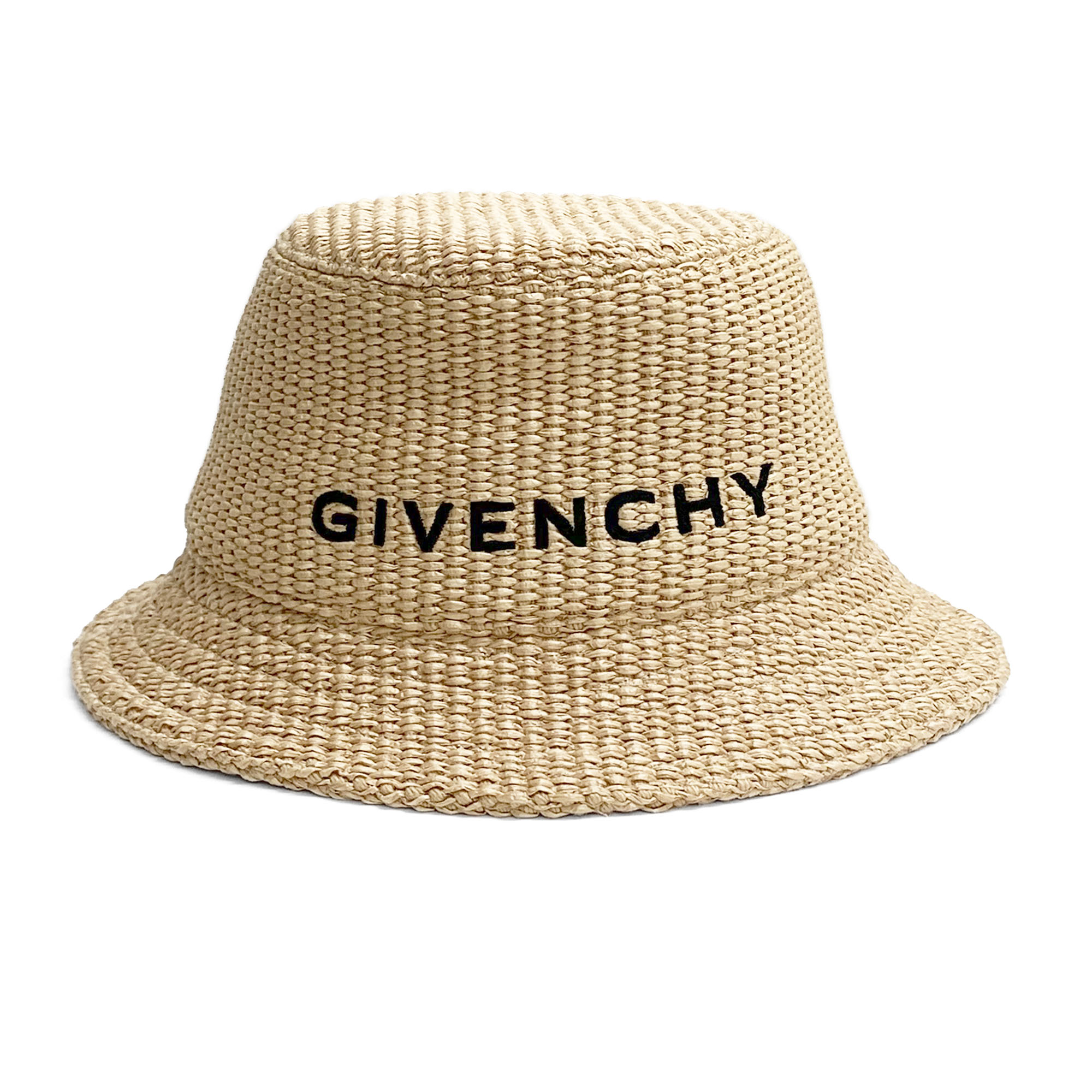 【決算大処分市☆全品10％OFFクーポン☆31日迄☆全品新品】GIVENCHY ジバンシィ BGZ02W G04M 101 リバーシブル バケットハット ロゴ刺繍 ベージュ系