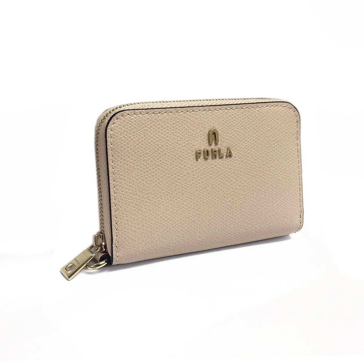 【GW・母の日ギフトスペシャルセール☆全品10％OFFクーポン☆12日迄☆全品新品】FURLA フルラ WP00316 ARE000 B4L00 レディース FURLA CAMELIA ジップアラウンドS/カードケース/名刺入れ ピンクベージュ系