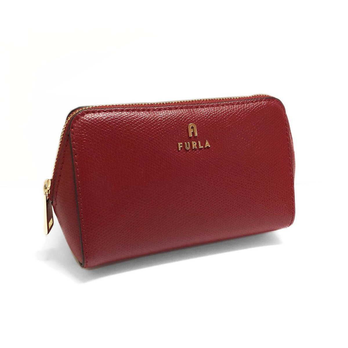 【決算大処分市☆全品10％OFFクーポン☆31日迄☆全品新品】FURLA フルラ WE00449 ARE000 1864S FURLA CAMELIAコスメケース M / ポーチ レッド系